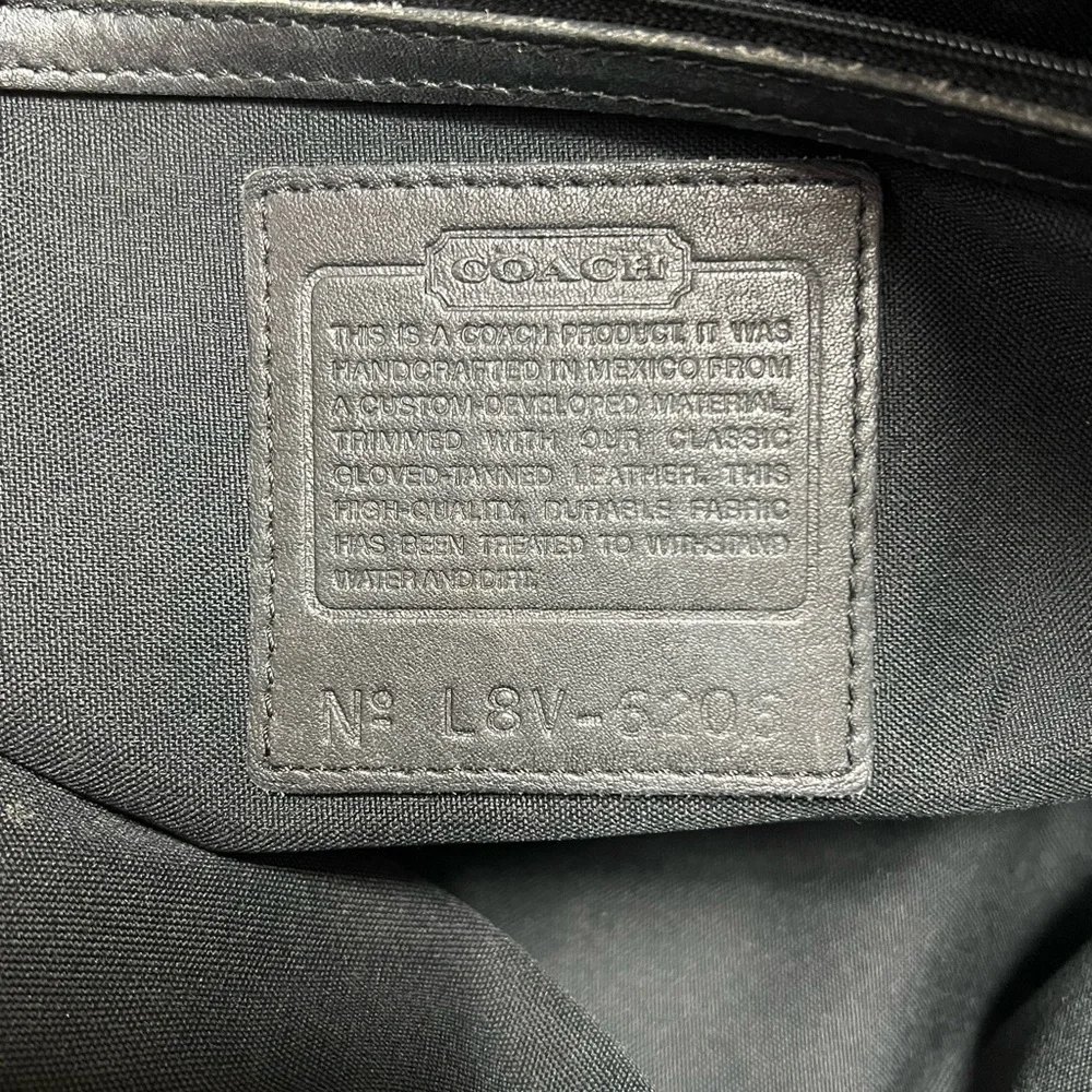 Vintage Coach Midnight Blue shoulder bag - Picture 5 of 9